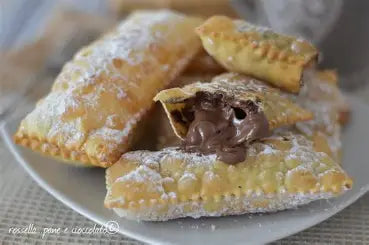 Chiacchiere alla Nutella