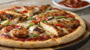 pizza croccante al pollo all'italiana