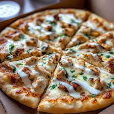 pizza croccante al pollo all'italiana 